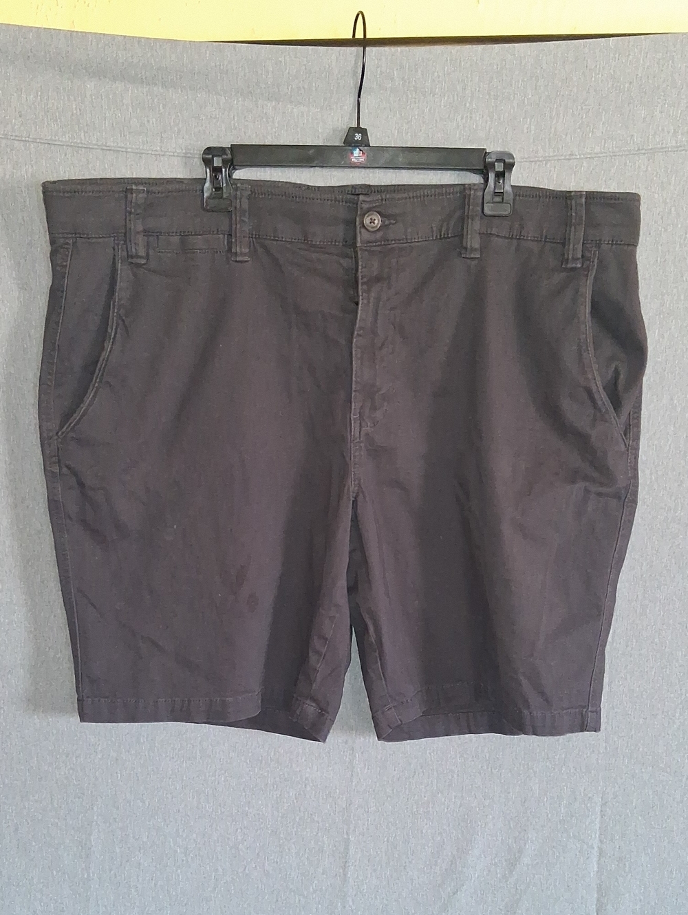 The Foundry Supply Co. Men's Black Flat-Front Shorts